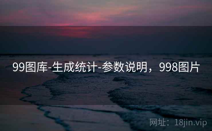 99图库-生成统计-参数说明，998图片  第2张